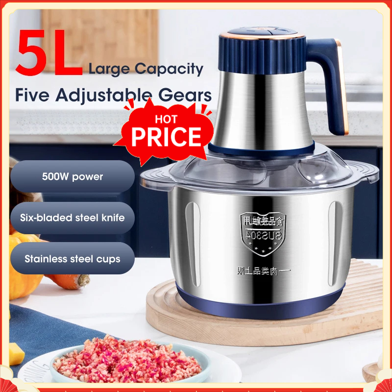 Baby Food Meat - 5L Elektrikli Et Kıyma Makinesi 304