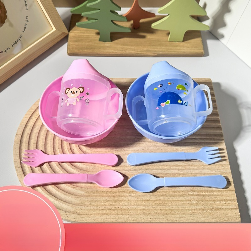 Baby Food Utensils Set - Bebekler ve Küçük Çocuklar için 4