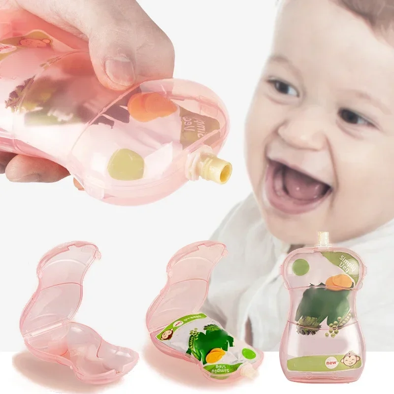 Baby Food Yogurt - Meyve Püresi Anti-sıkma Kutusu Bebek Yürümeye
