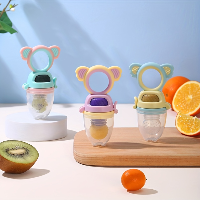 Baby Food Pouches - Döner Basmalı Tip Bebek Meyve Besleyici,