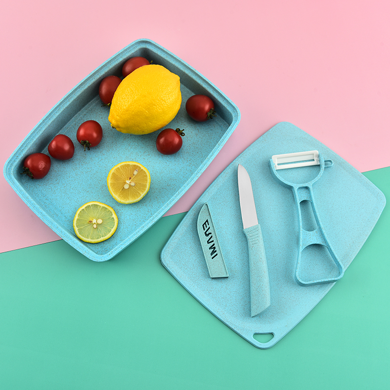 Baby Food Utensils Set - Dört Parçalı Meyve Bıçakları Seti Sebze