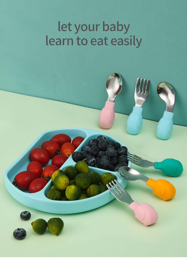 Fil bebek Gadgets sofra seti ç - Baby Food Utensils Set incelemesi ve fiyatı