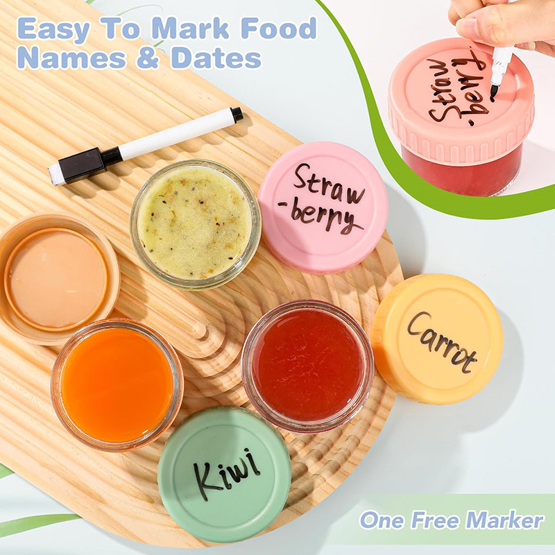 120 ml 6 Adet Gıda Sınıfı Cam  - Baby Food Yogurt incelemesi ve fiyatı