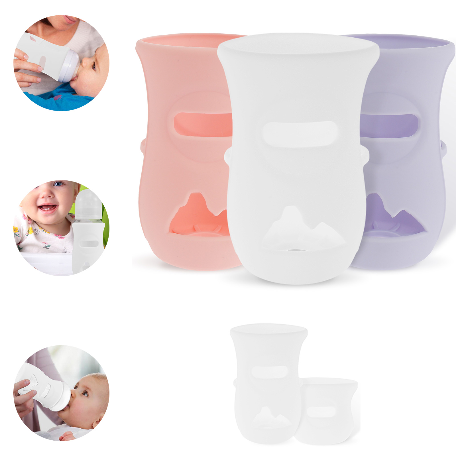 Silikon Kollu Silikon Biberon  - Baby Food Pouches incelemesi ve fiyatı