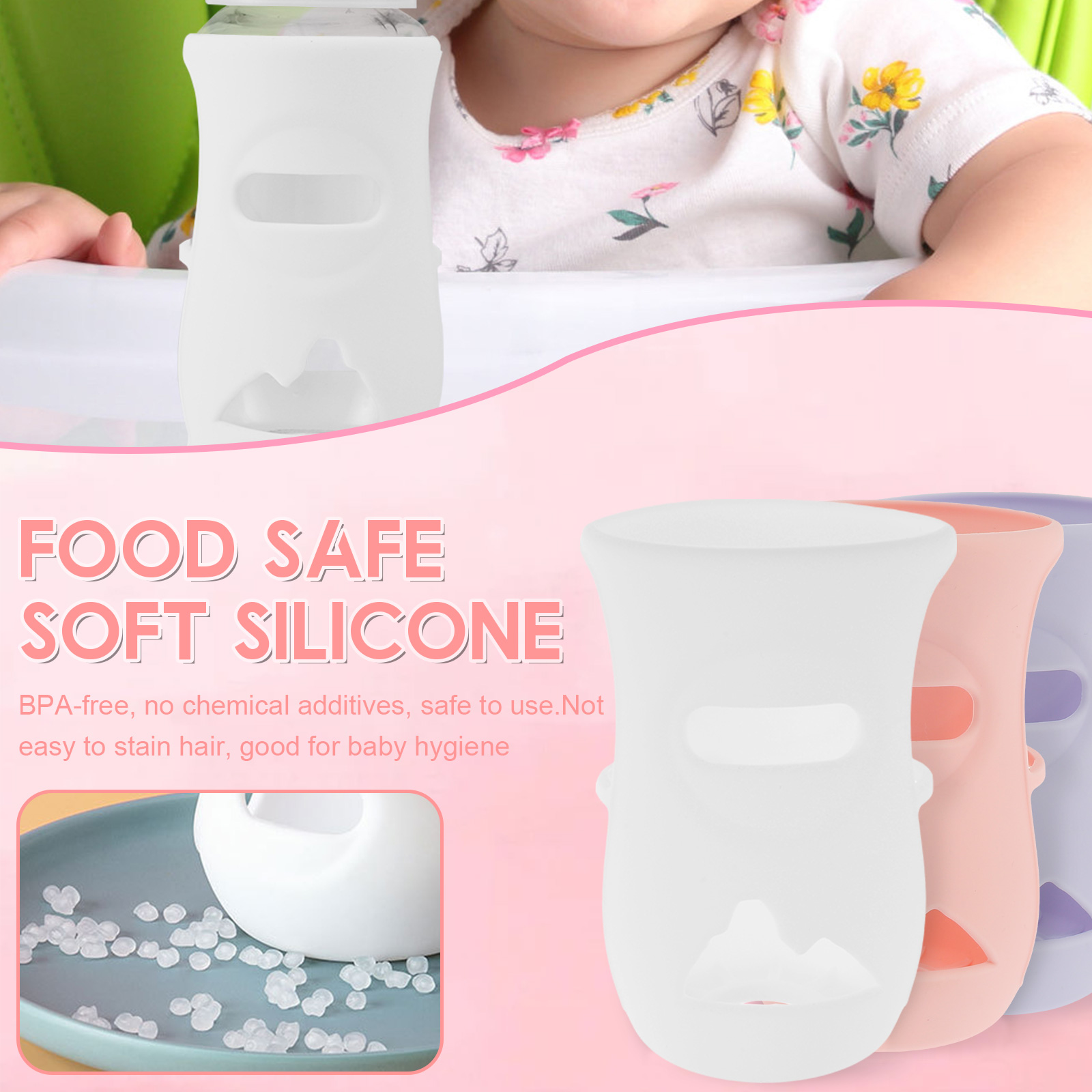 Silikon Kollu Silikon Biberon  - Baby Food Pouches incelemesi ve fiyatı
