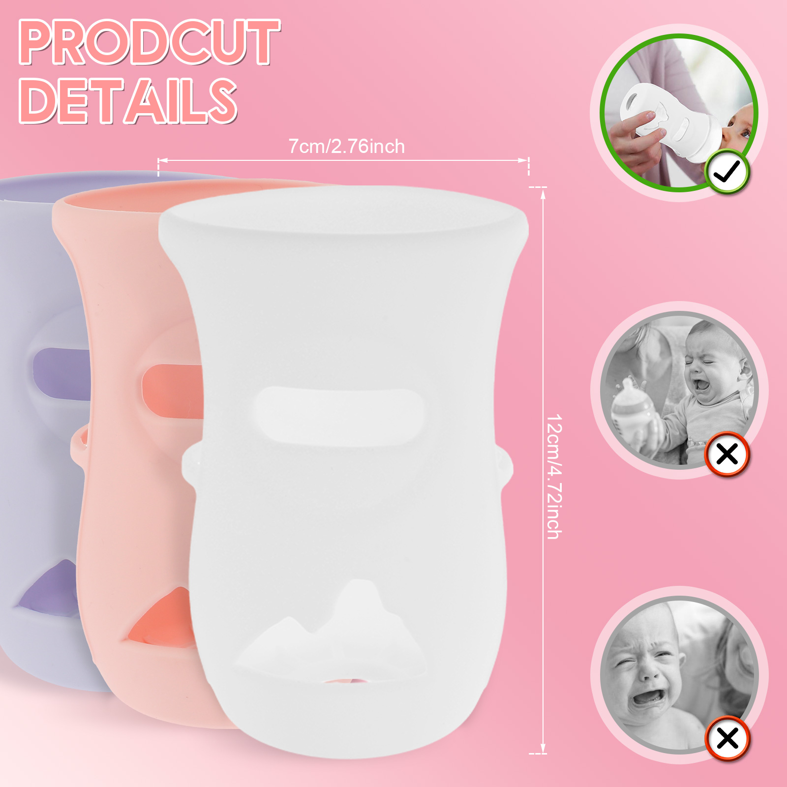 Silikon Kollu Silikon Biberon  - Baby Food Pouches incelemesi ve fiyatı