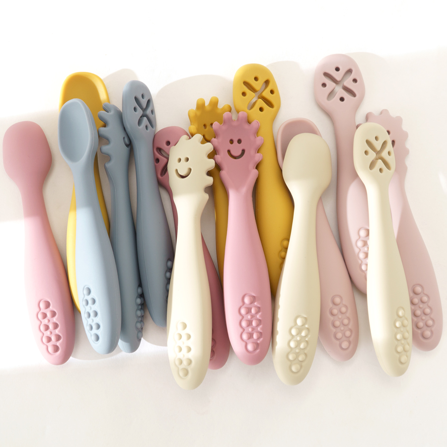 3 adet silikon kaşık çatal beb - Baby Food Utensils Set incelemesi ve fiyatı