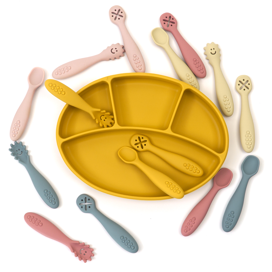 3 adet silikon kaşık çatal beb - Baby Food Utensils Set incelemesi ve fiyatı