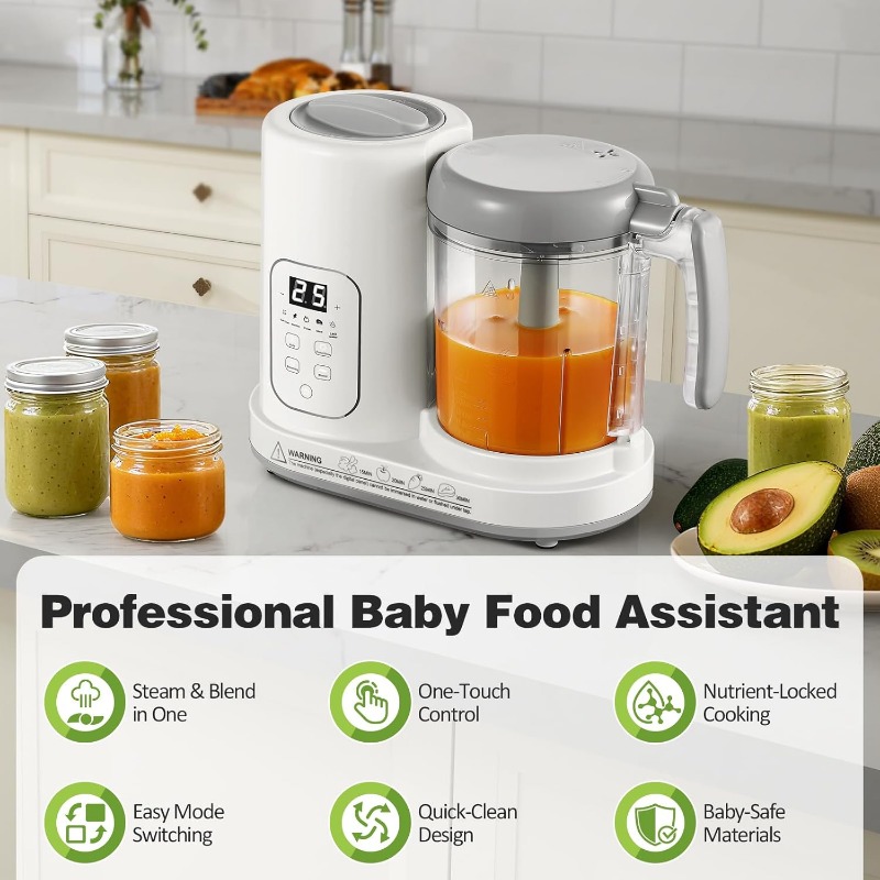Bebek Maması Hazırlayıcı Buhar - Baby Food Youtube incelemesi ve fiyatı