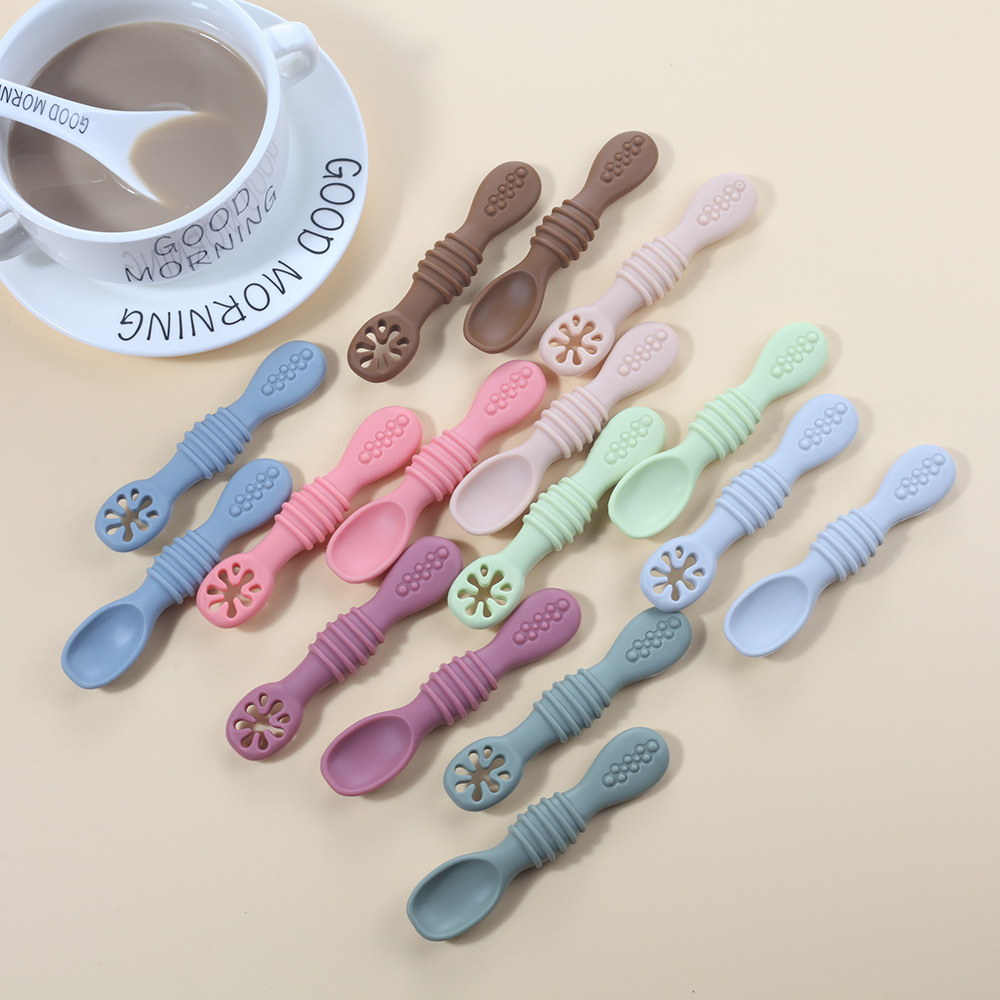 2 adet sevimli bebek öğrenme k - Baby Food Utensils Set incelemesi ve fiyatı