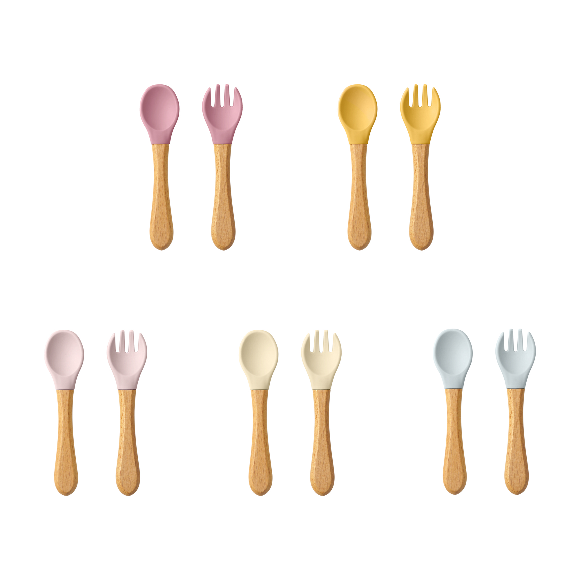 2 adet bebek öğrenme kaşık mut - Baby Food Utensils Set incelemesi ve fiyatı