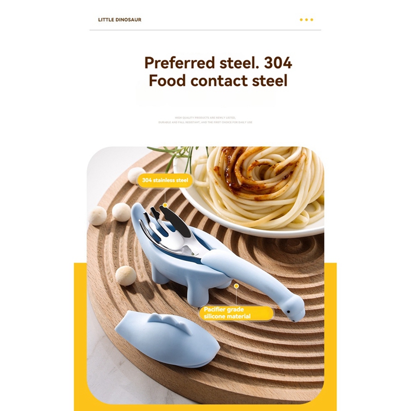 Dinozor Şekilli Bebek Maması B - Baby Food Utensils Set incelemesi ve fiyatı