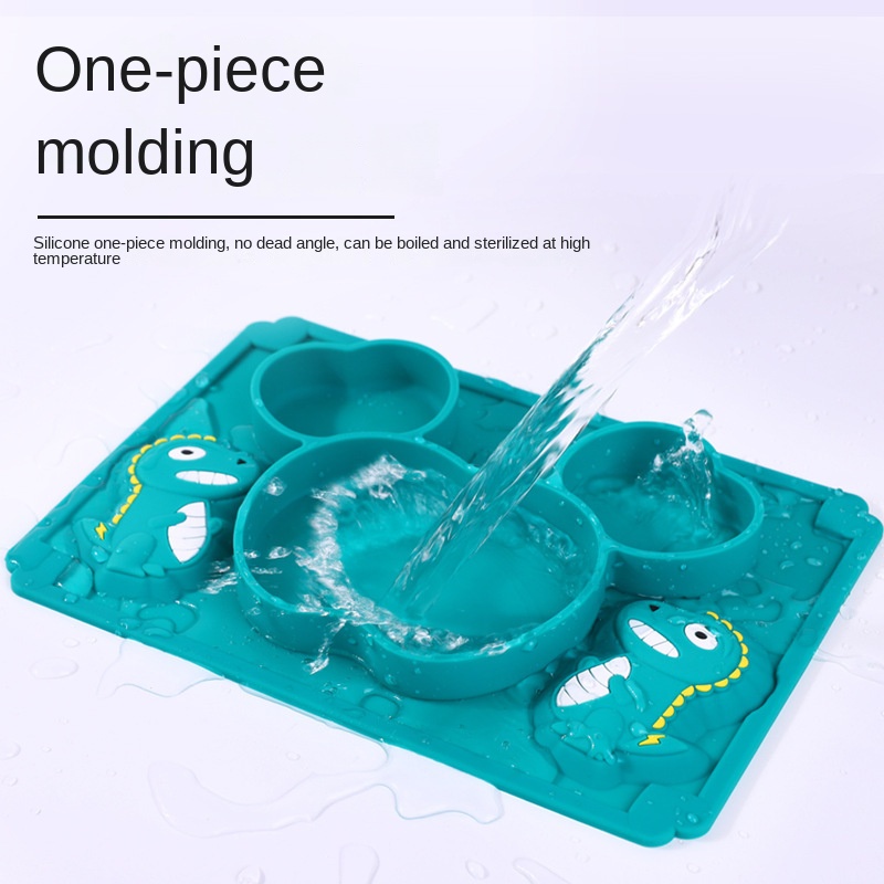 Bebek dinozor silikon sofra öğ - Baby Food Utensils Set incelemesi ve fiyatı